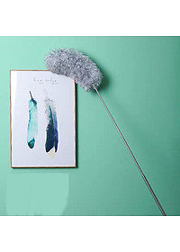 Chổi Quét Trần Nhà, Chổi Phất Trần Có Cán Điều Chỉnh Độ Dài Tới 2,8m Quét Mạng Nhện, Lau Chùi Bụi Bẩn Trên Cao miDoctor