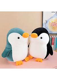 Gấu Bông Chim Cánh Cụt Mập Mềm Mịn Dễ Thương Mẫu Mới (25cm--->45cm) Vải Miniso 4 Chiều Co Giãn Êm Ái, Hàng Cao Cấp An Toàn Cho Trẻ Nhỏ