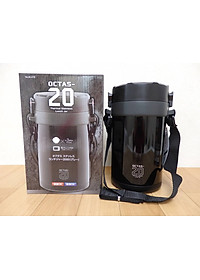 Cà men giữ nhiệt đa năng Pearl Metal Octas - Hàng nội địa Nhật Bản |#hàng nhập khẩu chính hãng|