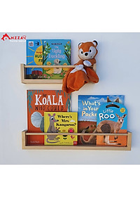 Kệ gỗ treo tường trang trí, kệ gỗ treo tường chữ u trang trí phòng khách, phòng ngủ