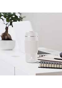 Ly giữ nhiệt inox 304 Elmich EL8345 480ml, Hàng chính hãng, lớp silicone chống trượt - JoyMall