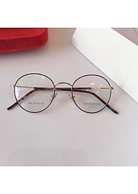 Kính Mắt tròn nhỏ Kim loại Hàn Quốc R728