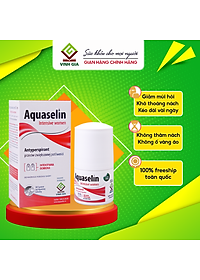 (+5ml FREE) Combo 2 Lăn Khử Mùi AQUASELIN Intensive Women Không Thâm Nách Giảm Mồ Hôi - Dung Tích 50ml