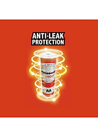 Hộp 60 viên Pin than đỏ AA Panasonic R6DT/4S-V – Hàng Chính Hãng