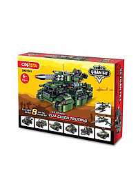 Đồ Chơi Lắp Ráp Duka Khí Tài Quân Sự : Xe Tuần Tra - Cresta DK81061 (114 Chi tiết)