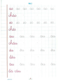 Vở Ô Ly Tập Viết - Các Vần - Theo Chuẩn Chương Trình Sách Giáo Khoa Mới - Chân Trời Sáng Tạo