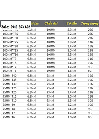 Bộ Mũi Lục Giác Hoa Thị Bắn Vít Chuôi Lục Giác  thép hợp kim S2 - Đầy Đủ Các Cỡ ( 50mm - 150mm )
