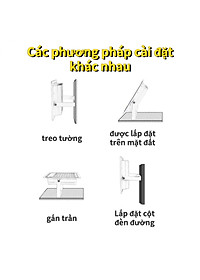 Đèn năng lượng mặt trời đèn pha100W 200W 300W 500W LED vỏ nhôm chống nước thời gian sáng kéo dài