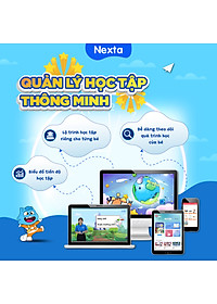 Máy tính bảng học tập thông minh Nexta Edutab Kid cho bé từ 5-8 tuổi - quản lý thời gian cho trẻ - 1 đổi 1 trong vòng 30 ngày, bảo hành 12 tháng