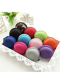 Hộp đựng tai nghe cáp sạc tròn Foxy - Xanh Lá