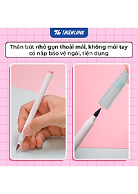 Bút lông 5/12/24 màu Cotton Candy - Hygee - Blooming - Cherry Blossom đầu Brush Thiên Long Colokit