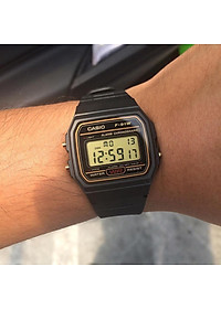 Đồng Hồ Nam Dây Nhựa Casio Standard F-91WG-9 Chính Hãng - F-91WG-9SDF Pin 7 Năm