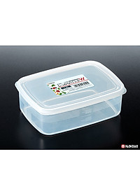 Hộp thực phẩm chữ nhật Nakaya 1300ml hàng nội địa Nhật Bản K.305#