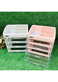 Tủ đựng mỹ phẩm để bàn Hokori 3636 Việt Nhật  2 - 3 - 4 tầng - Kệ đựng mĩ phẩm HOKORI , đồ trang điểm nhiều tầng tiện lợi