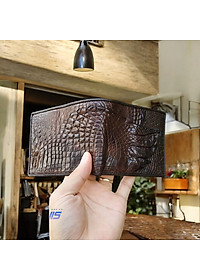 Ví Nam Da Cá Sấu 2 Mặt. Nguyên Bàn Tay Có Móng Đẹp - Phong Cách