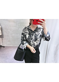 Sơ mi nữ họa tiết HB81