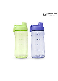 Bình nước nhựa LocknLock Active Large Bottle 1.5L màu xanh lá HAP941GRN, Hàng chính hãng, tay cầm gấp gọn - JoyMall