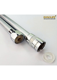 Dây sen chịu áp lực cao, nhựa PVC, ti đồng chống xoắn, dài 150cm, 200cm Eurolife