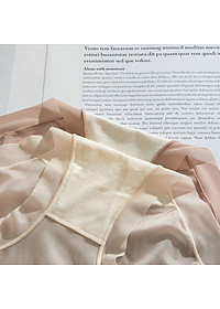 Combo 3 Quần lót nữ lụa tàng hình,đũng kháng khuẩn,co giãn 4 chiều,mềm mại,thoáng mát, cạp cao không lộ viền