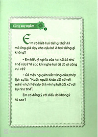 Sách Gieo Mầm Tính Cách – Lịch Sự ( Tái Bản )