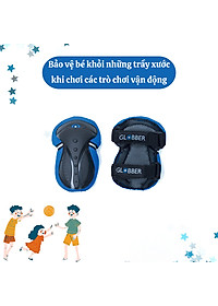 Bộ Bảo Hộ Globber Junior Xs - Xanh Da Trời