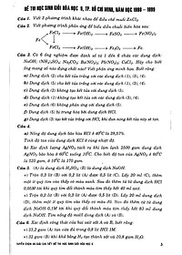 Tuyển Chọn Và Giải Chi Tiết Đề Thi Học Sinh Giỏi - Môn Hóa Học 9 (Phiên Bản Mới Nhất)