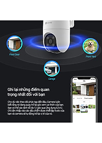 Camera Wi-fi EZVIZ H8C 2MP Ngoài Trời, Quay Quét 360 Độ, Đàm Thoại 2 Chiều, Ghi Hình Màu Ban Đêm- Hàng Chính Hãng 