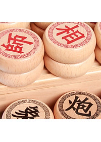 [GỖ TỰ NHIÊN CAO CẤP] Bộ cờ tướng gỗ sồi cao cấp kích thước 40 x 35cm, Bộ cờ tướng cao cấp khắc nét tinh xảo có bàn là hộp đựng gấp gọn - Hàng chính hãng D Danido