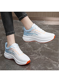 Giày thể thao nữ, giày chạy bộ đế êm nhẹ, thoáng khí đế cao su đúc, chống trơn trượt hạn chế mòn  – GNU2066