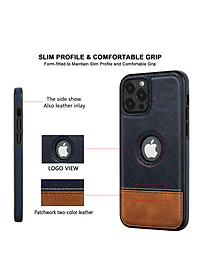 Ốp lưng da phong cách mới dành cho iPhone 11 / 12 / 13 / 14 / 11 Pro / 11 Pro Max / 12 Pro / 12 Pro Max / 13 Pro / 13 Pro Max / 14 Plus / 14 Pro / 14 Pro Max - Hàng chính hãng