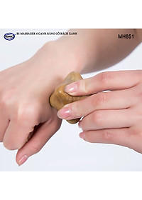 COMBO bộ 13 Dụng Cụ day ấn Huyệt Mát xa toàn thân kiểu Thái bằng gỗ Bách Xanh (MH848) Chăm sóc sức khỏe