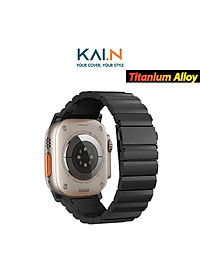 Dây Đeo Thay Thế Titan Dành Cho Apple Watch Ultra / Apple Watch Series 1-8/SE/SE2022, Kai.N Transformer Titanium - Hàng Chính Hãng