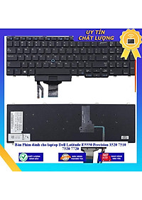 Bàn Phím dùng cho laptop Dell Latitude E5550 Precision 3520 7510 7520 7720 - THƯỜNG - MỚI 100% - Hàng Nhập Khẩu New Seal