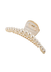 Kẹp Tóc Càng Cua Đính Ngọc Trai Nhân Tạo Phong Cách Hồng Kông Thâp Niên 90s