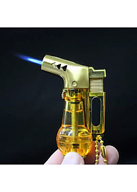 Vỏ Hột Quẹt Bật Lửa Hộp Quẹt Khò Gas 1 Tia Kiêm Móc Khóa Tiện Lợi HB802 Thiết Kế Đẹp Độc Lạ - Giao Màu Ngẫu Nhiên