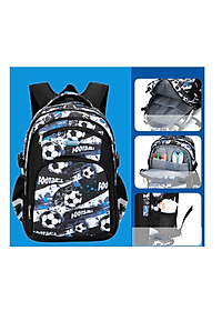 Balo học sinh cấp 1 và 2 siêu nhẹ chống gù chống nước cao cấp phong cách mới