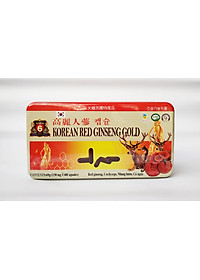 Viên Hồng Sâm Đông Trùng Hạ Thảo - Nhâm Sâm Giúp Bồi Bổ Sức Khỏe, Ăn Khỏe Ngủ Tốt,Tăng Cường Sức Đề Kháng - Korean Red Ginseng Gold - Hộp Sắt 60 Viên