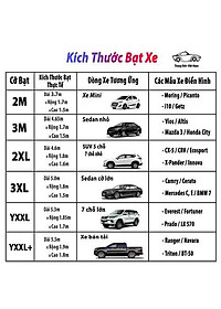 Bạt Phủ Ô Tô 4 Chỗ - 7 Chỗ - Bán Tải - Bạt Phủ Trùm Xe Ô Tô + Quà Tặng Túi Thơm Hình Cây Thông Treo Xe