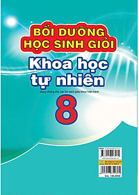 Sách - Bồi Dưỡng Học Sinh Giỏi Khoa Học Tự Nhiên 8 - Biên soạn theo chương trình GDPT mới - ndbooks