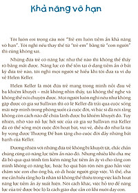 Sách Khơi Nguồn Tiềm Năng Của Trẻ