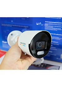 Camera IP COLORVU Lite có màu ban đêm, hỗ trợ đèn sáng 30m, tích hợp micro, 4.0MP HIKVISION DS-2CD1047G0-LUF(C) (Hàng chính hãng)