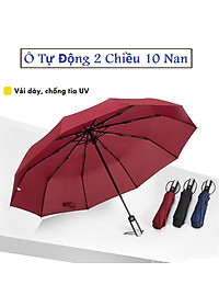 Ô Dù Chống Tia UV Chống Nắng Che Mưa Và Thanh Đỡ Bằng Hợp Kim Nhôm - Gấp Gọn Dễ Dàng- Hàng Chính Hãng MINIIN