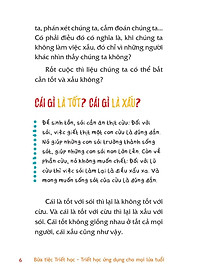 Sách Bữa Tiệc Triết Học - Triết Học Ứng Dụng Cho Mọi Lứa Tuổi - Tốt Và Xấu