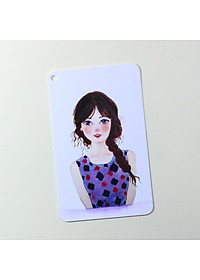 Giấy vẽ màu nước Postcard 40 tờ, vẽ các loại màu nước đẹp, vẽ đẹp cả chì giấy dày 300gsm khổ (8 x 13) cm ARW157 Green Art  - Hàng chính hãng