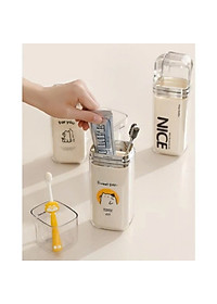 Hộp Đựng Bàn Chải Đánh Răng Đồ Dùng Du Lịch (Cao Cấp) - Hôp Đựng Kem Đánh Răng Du Lịch Phượt Dã Ngoại Văn Phòng