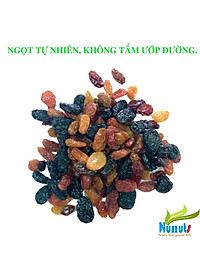 Nho khô thập cẩm Chile ( gói 100g) , ngọt tự nhiên, không tẩm ướp đường , ăn vặt cực ngon Nunuts .