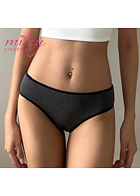 Combo 8 Quần lót nữ Flexi màu basic co giãn Miley Lingerie BCS40