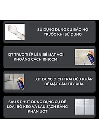 Bình Xịt Tẩy Keo, Silicon, Tẩy Sơn, Tẩy Mọi Loại Keo O’tech BX-8 (450ml) Gasket Sealant Remover - Hàng Chính Hãng