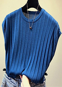 Áo len nữ ngắn tay trơn cổ tròn nhiều màu Haint Boutique Al15