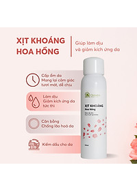 Xịt Khoáng Dưỡng Ẩm Nước Cân Bằng Da Cấp Ẩm Kiềm Dầu Cỏ Mềm 180ml